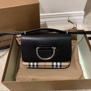 SOLD Burberry Mini D Ring Crossbody Bag